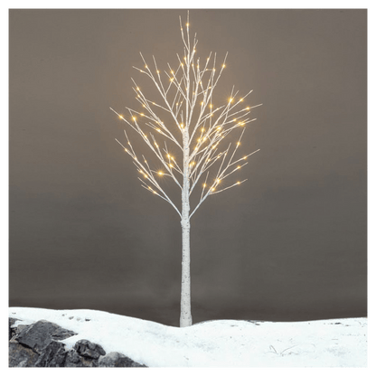5FT Snowflake Christmas Tree with 72 LED Lamp - plants - express.com