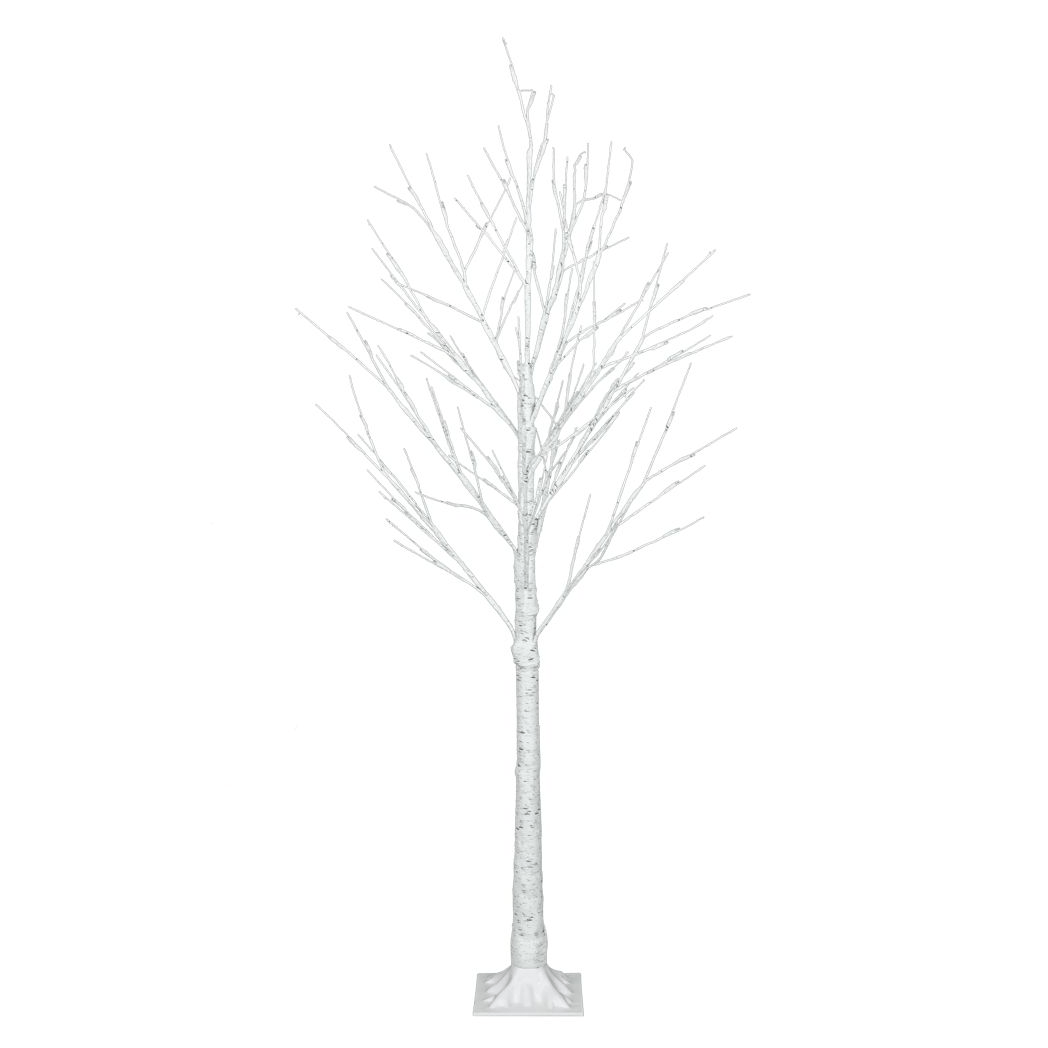 5FT Snowflake Christmas Tree with 72 LED Lamp - plants - express.com