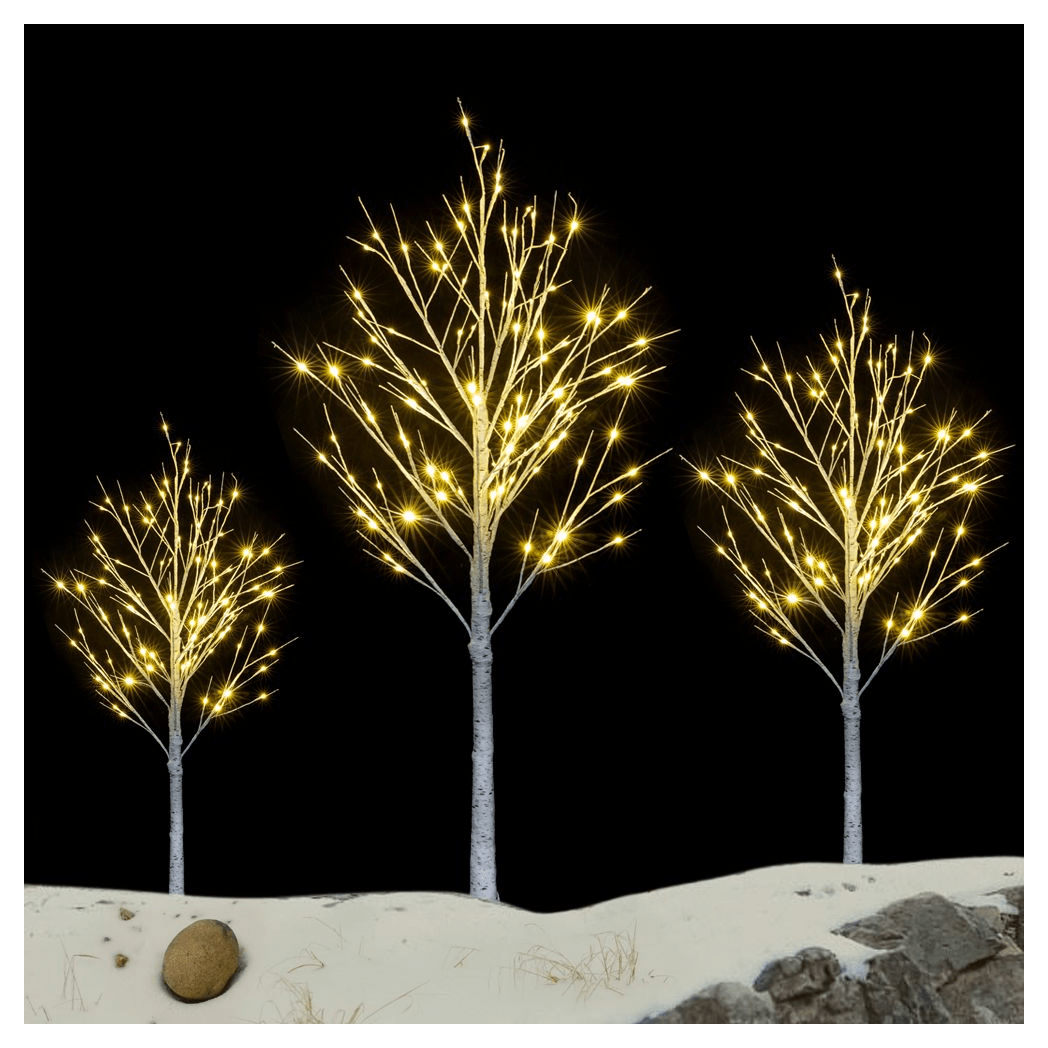 5FT Snowflake Christmas Tree with 72 LED Lamp - plants - express.com