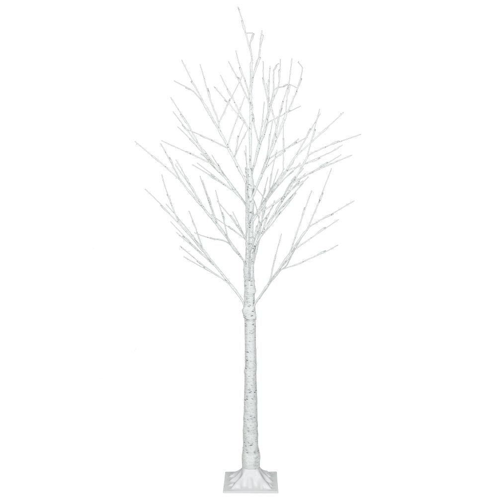 5FT Snowflake Christmas Tree with 72 LED Lamp - plants - express.com