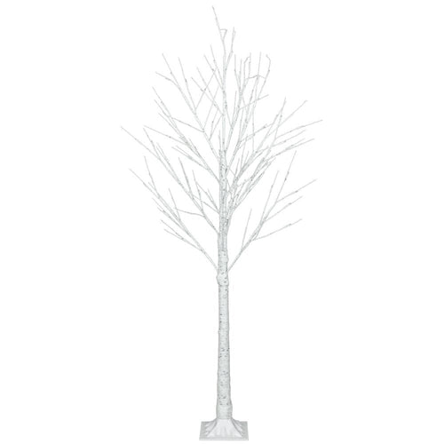 5FT Snowflake Christmas Tree with 72 LED Lamp - plants - express.com