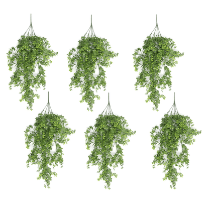 6 - Pack 81cm UV & Fire Resistant Hanging Artificial Foliage - Lush Decor - plants - express.com