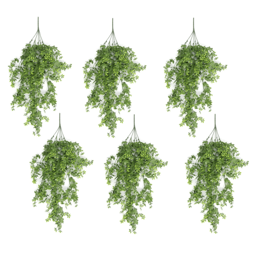 6 - Pack 81cm UV & Fire Resistant Hanging Artificial Foliage - Lush Decor - plants - express.com