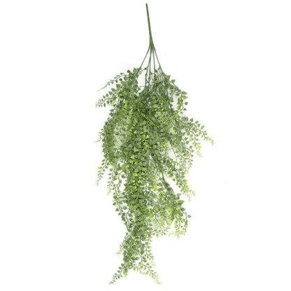 6 - Pack UV & Fire - Resistant 82cm Hanging Artificial Button Ferns - Lush Greenery! - plants - express.com