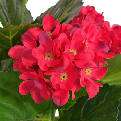 60 cm Artificial Hydrangea Plant in Red Pot - Lifelike Decor for Any Space - plants - express.com