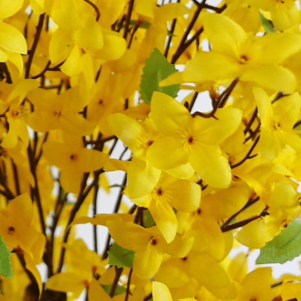60cm Artificial Forsythia Tree - Lifelike Faux Floral Centerpiece - plants - express.com