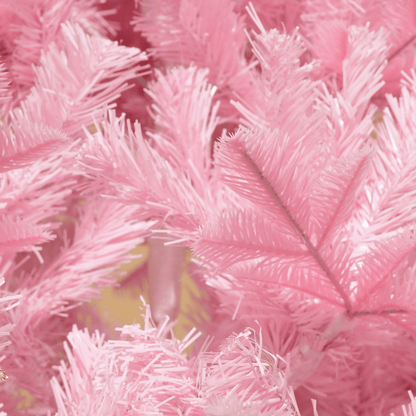 6FT Artificial Christmas Tree Holiday Xmas Automatic Open for Home Party Pink - plants - express.com