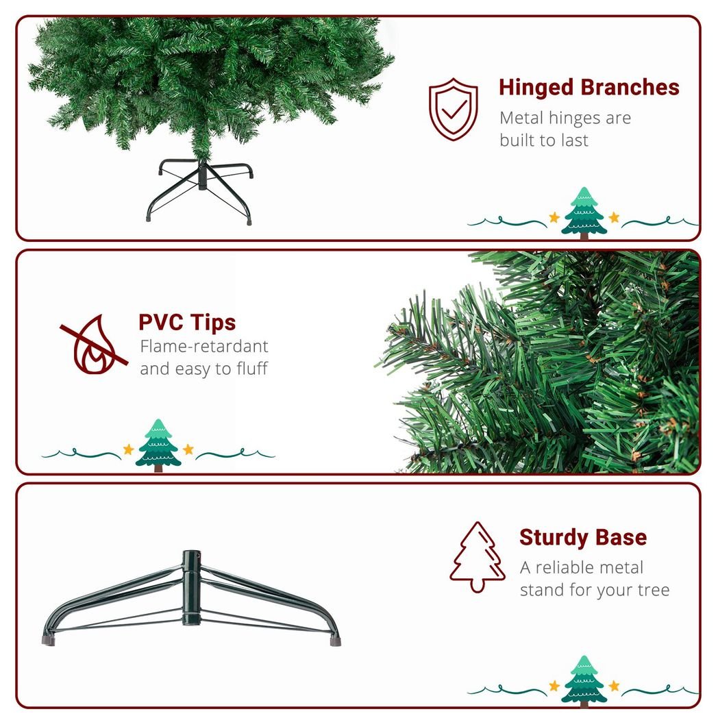 6FT Christmas Tree with 550 Branches - plants - express.com