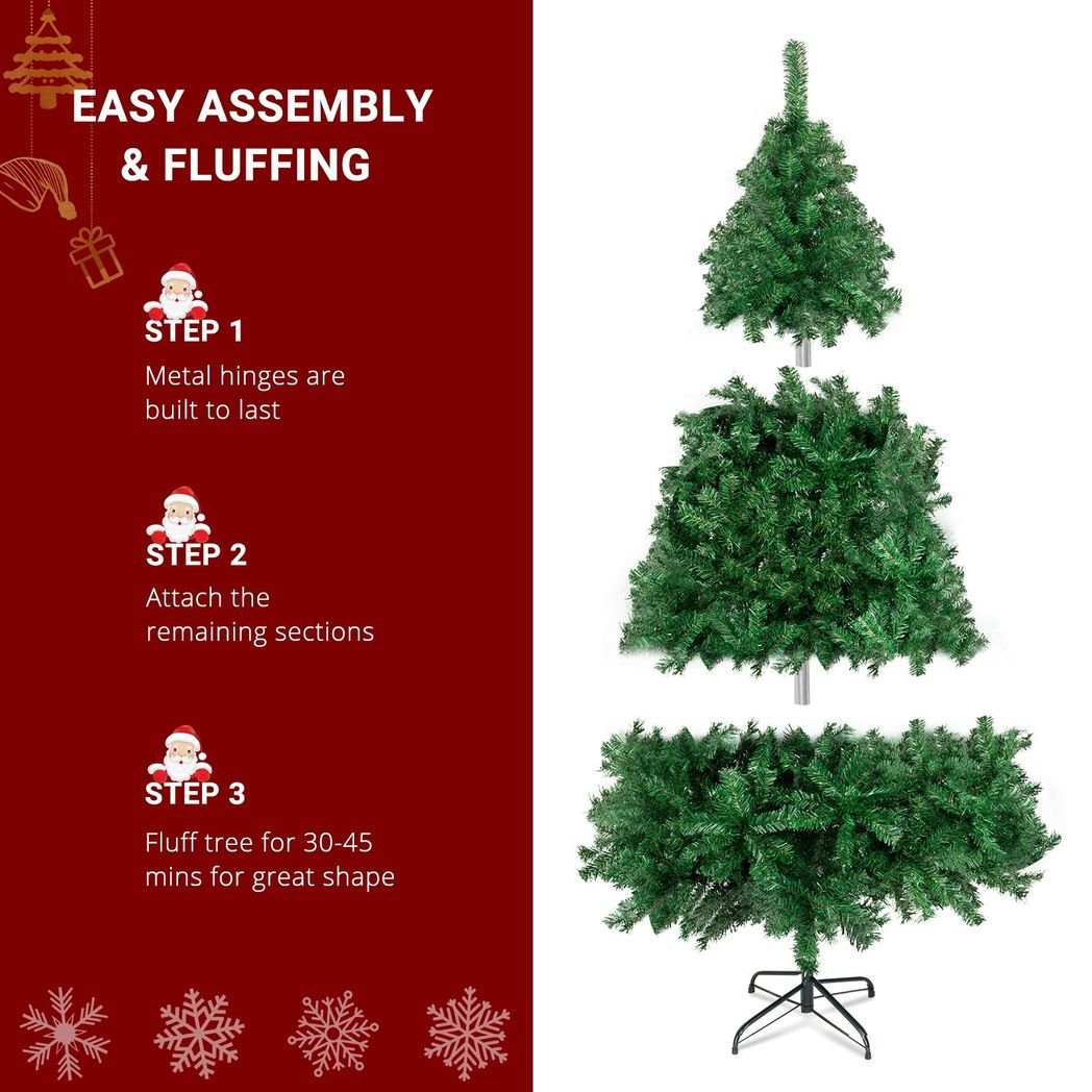 6FT Christmas Tree with 550 Branches - plants - express.com