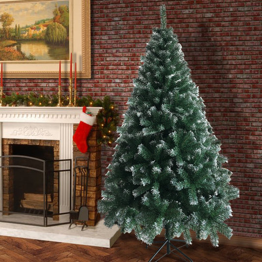 6FT Iron Leg White PVC 650 Branches Christmas Tree - plants - express.com