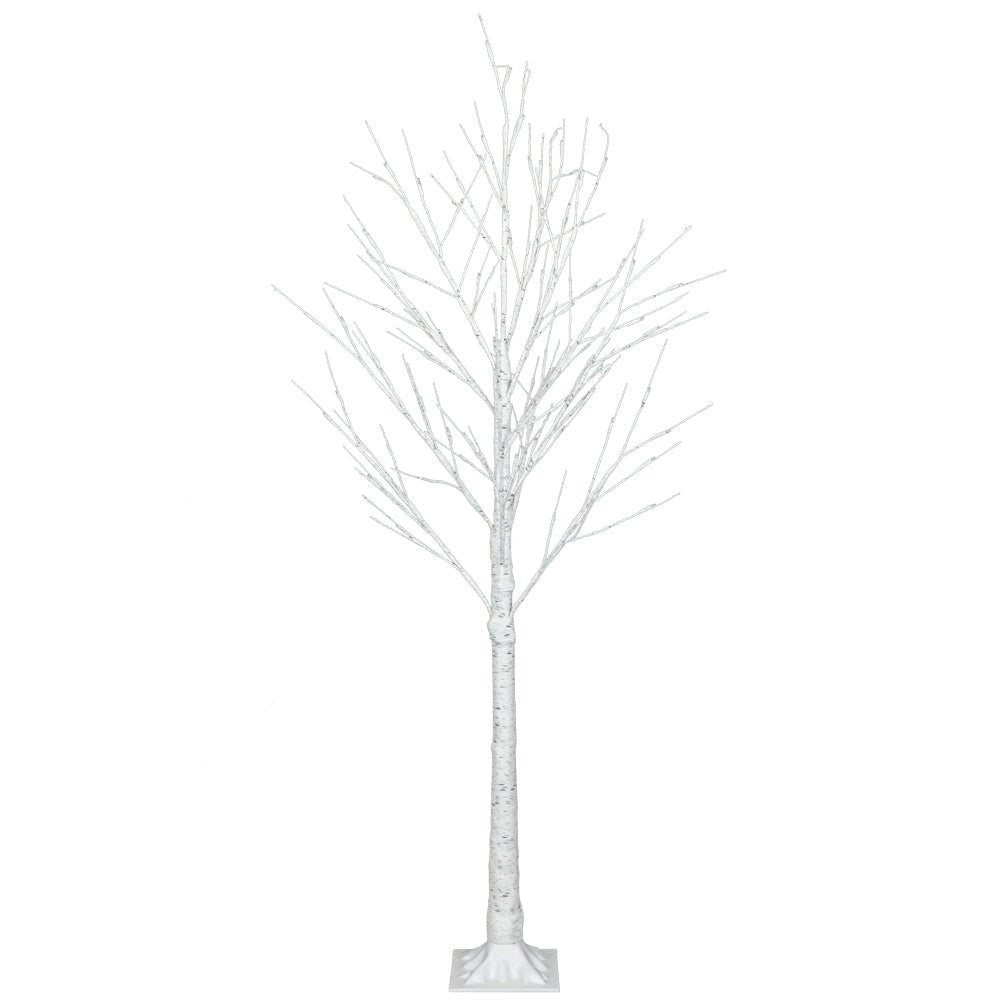 6FT Snowflake Christmas Tree with 96 LED Lamp - plants - express.com