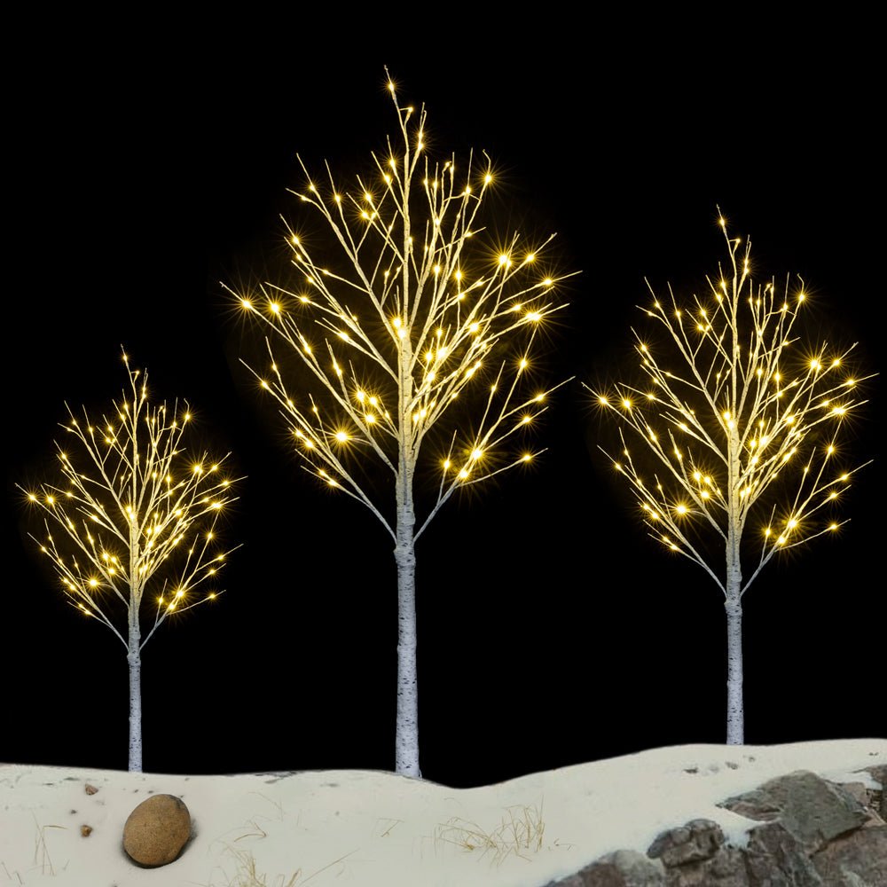 6FT Snowflake Christmas Tree with 96 LED Lamp - plants - express.com