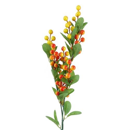 70cm Artificial Orange Berry Spray - plants - express.com