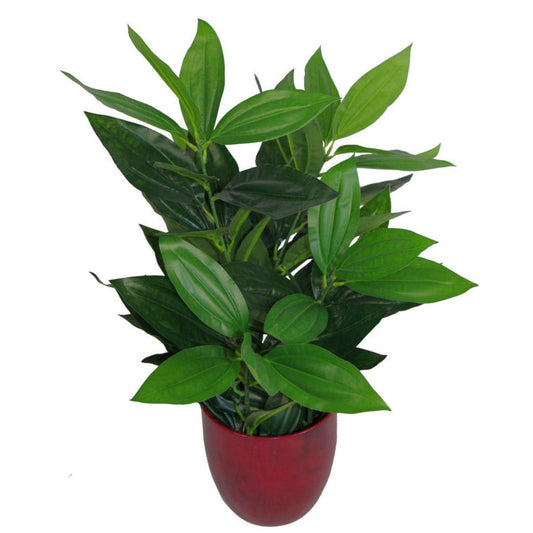 70cm Premium Realistic Artificial Leaf Foliage Plant with Decorative Pot - plants - express.com