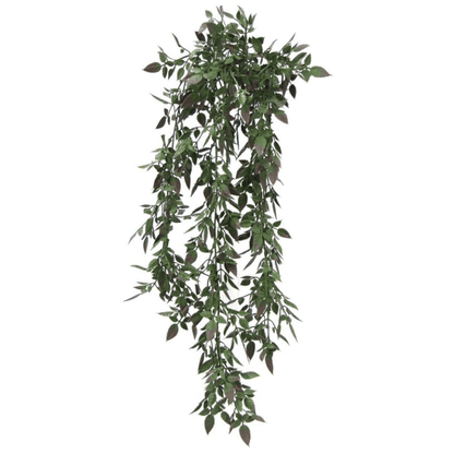 76cm UV & Fire Resistant Hanging Artificial Angel Fern - Lush Green Elegance - plants - express.com