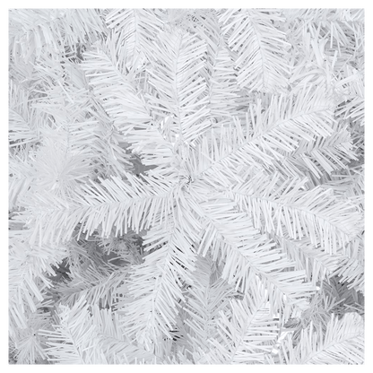 7FT Iron Leg White Christmas Tree with 950 Branches - plants - express.com