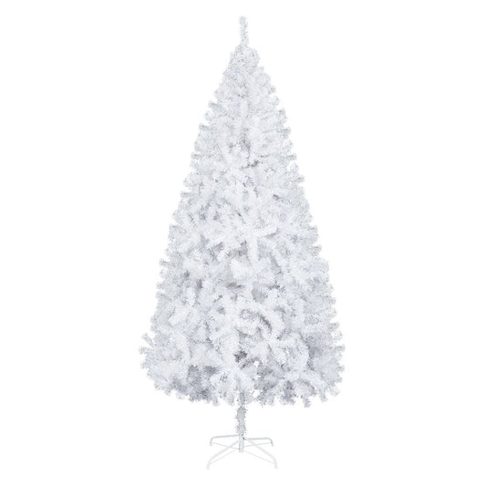 7FT Iron Leg White Christmas Tree with 950 Branches - plants - express.com