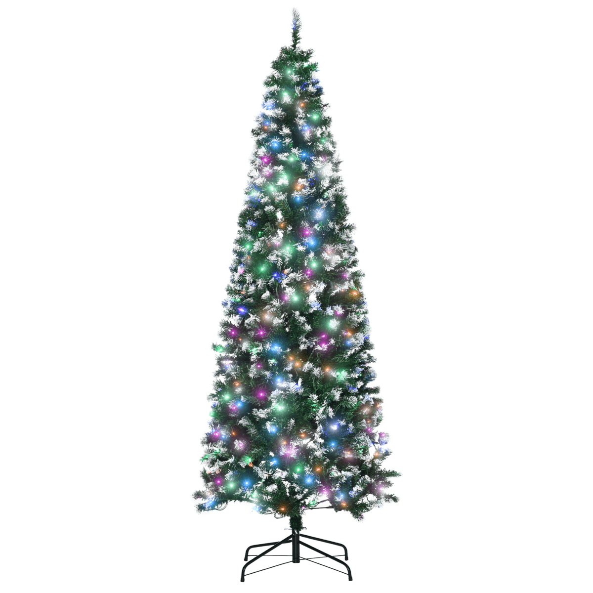 7FT Prelit Artificial Xmas Tree Holiday D��cor 350 Colourful LED Light - plants - express.com