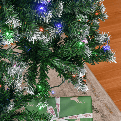 7FT Prelit Artificial Xmas Tree Holiday D��cor 350 Colourful LED Light - plants - express.com