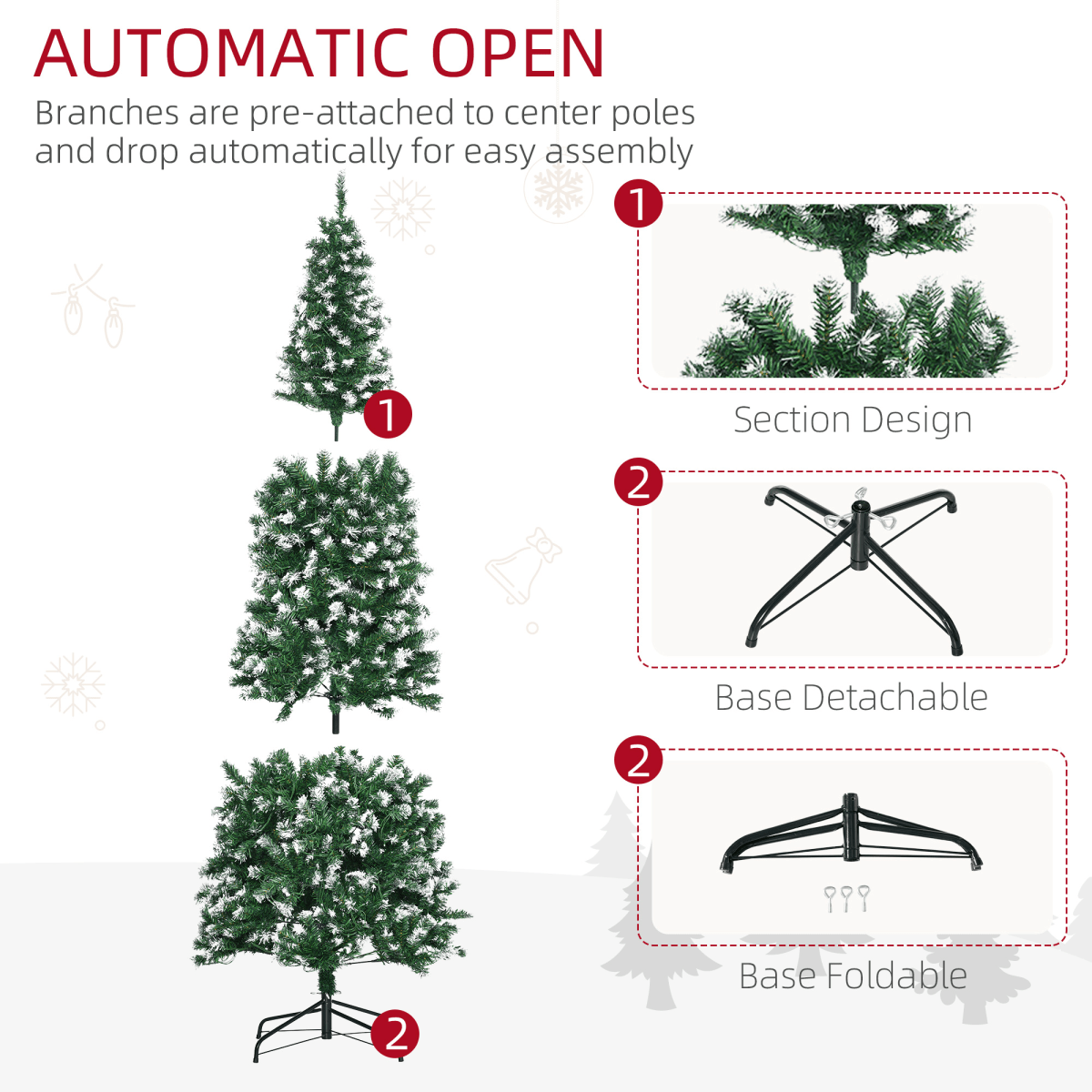 7FT Prelit Artificial Xmas Tree Holiday D��cor 350 Colourful LED Light - plants - express.com