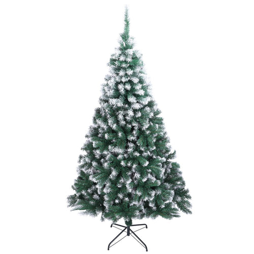 7FT Spray White PVC Christmas Tree 870 Branches - plants - express.com