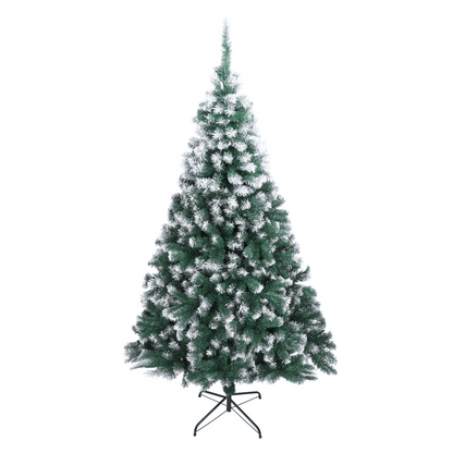 7FT Spray White PVC Christmas Tree 870 Branches - plants - express.com