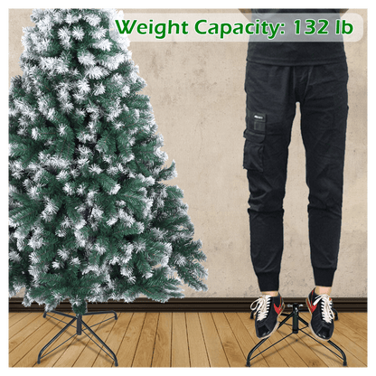 7FT Spray White PVC Christmas Tree 870 Branches - plants - express.com