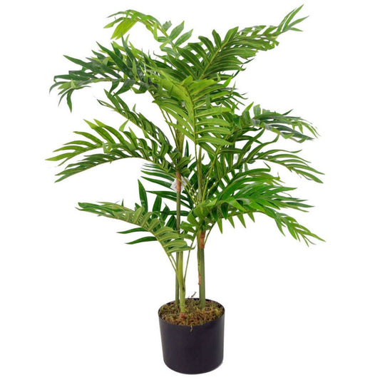 80cm Leaf Design UK Large Realistic Artificial Palm Tree Areca - plants - express.com