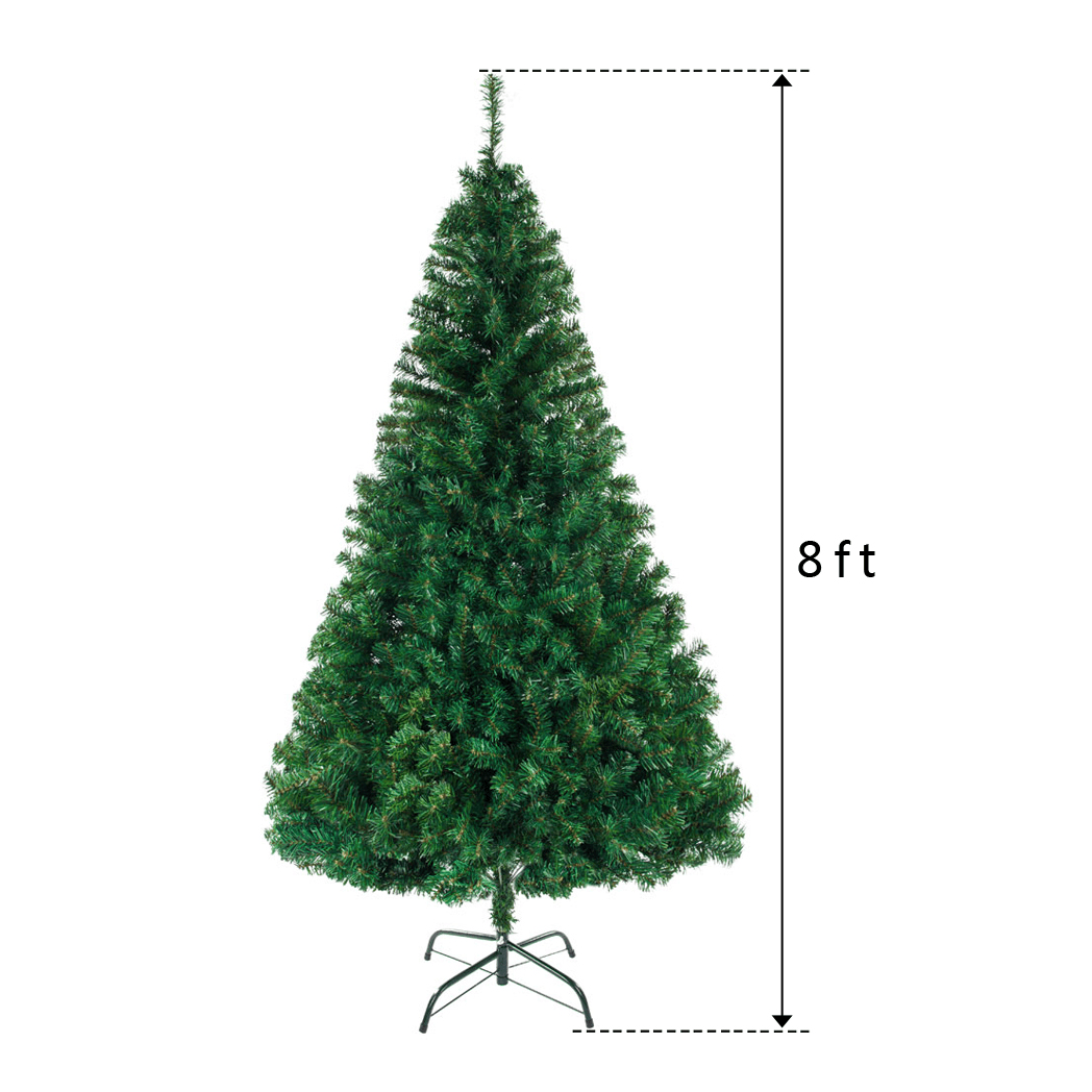 8FT Christmas Tree with 1138 Branches - plants - express.com