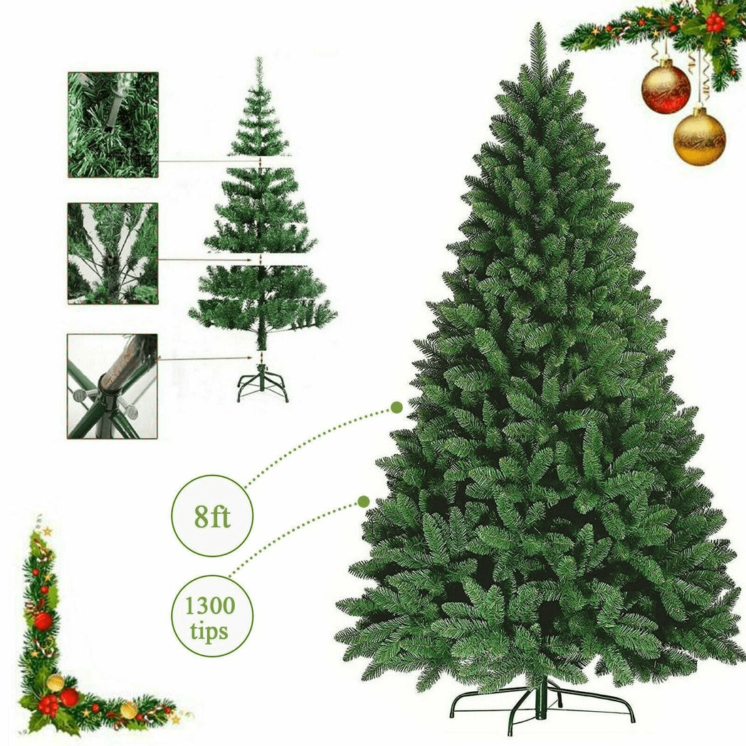 8FT COLORADO GREEN pine artificial Xmas tree - plants - express.com