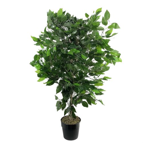 90cm Artificial Ficus Tree Bush - Large Bushy Plant - plants - express.com