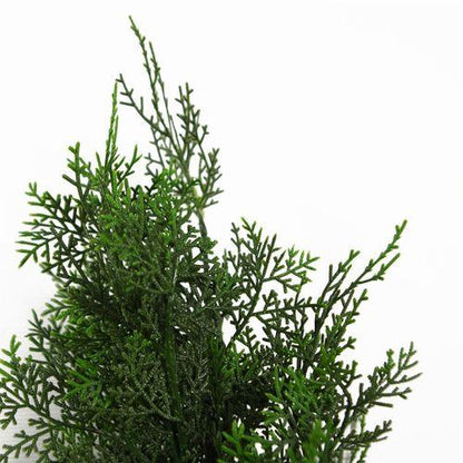 90cm Realistic Artificial Cypress Topiary - plants - express.com