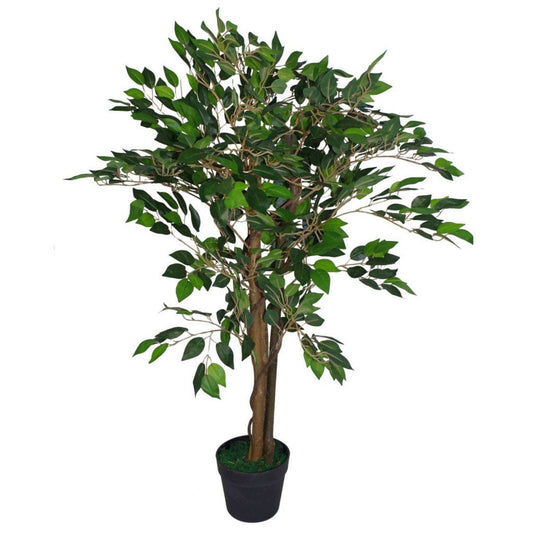 90cm Realistic Ficus Tree - Lifelike Artificial Plant for Stunning Decoration - plants - express.com