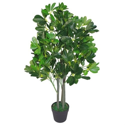 95cm Dark Green Artificial Umbrella Tree - Lush Ficus Plant for Any Space - plants - express.com