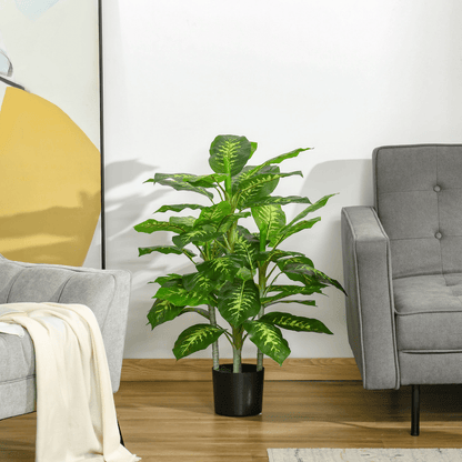95cm Lifelike Artificial Evergreen Tree in Stylish Nursery Pot – No Care Needed! - plants - express.com