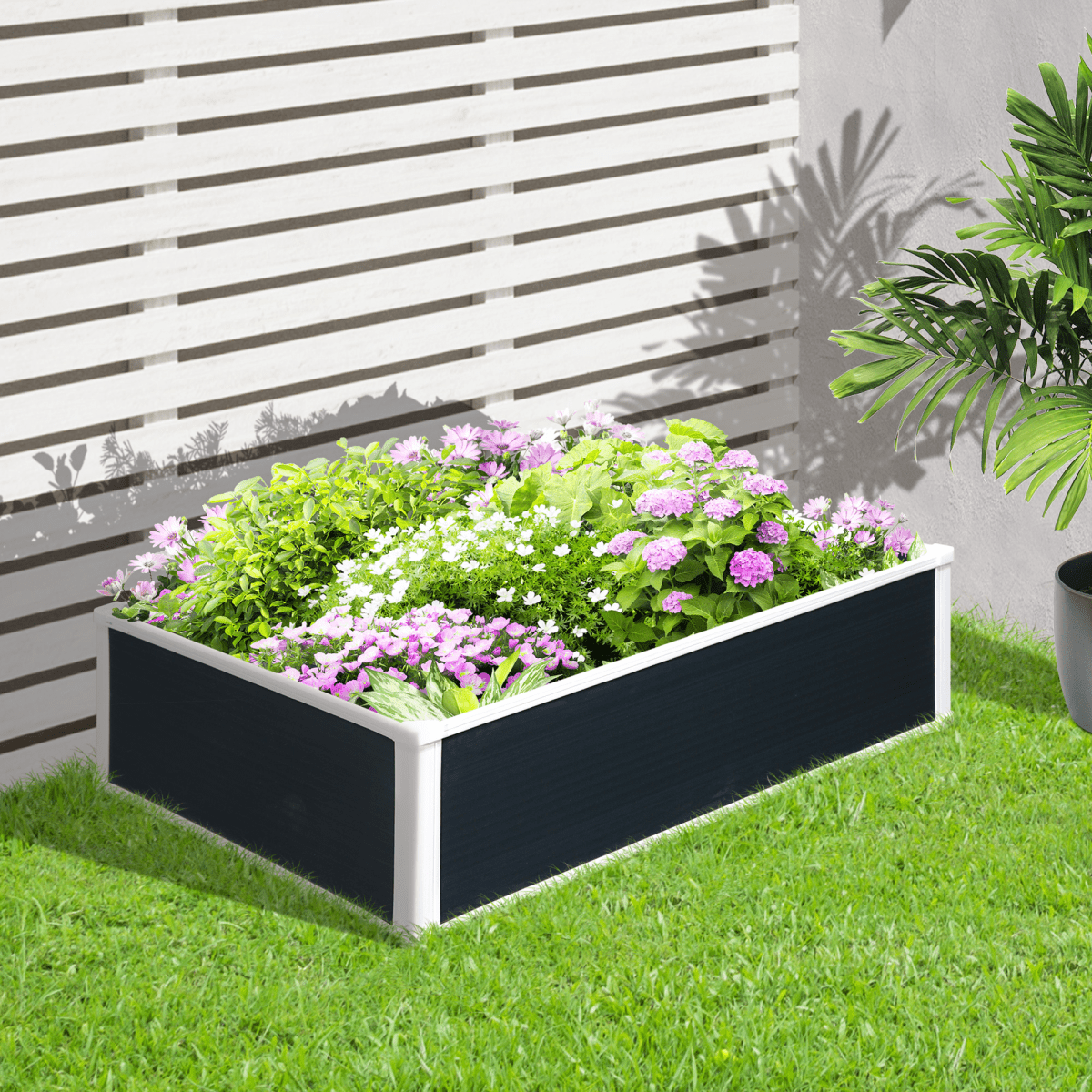 All - in - One Garden Raised Bed Planter for Flowers & Vegetables - plants - express.com