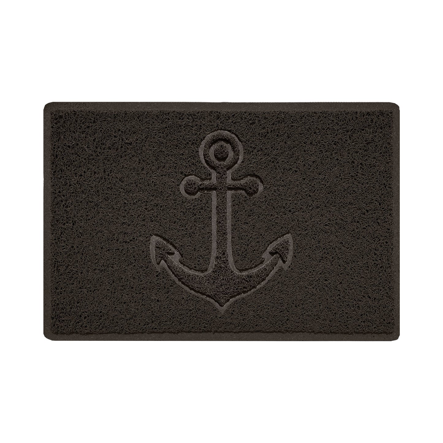 "Anchors Away" Grey Spaghetti Door Mat - plants - express.com