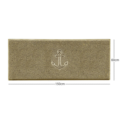 "Anchors Away" Grey Spaghetti Door Mat - plants - express.com