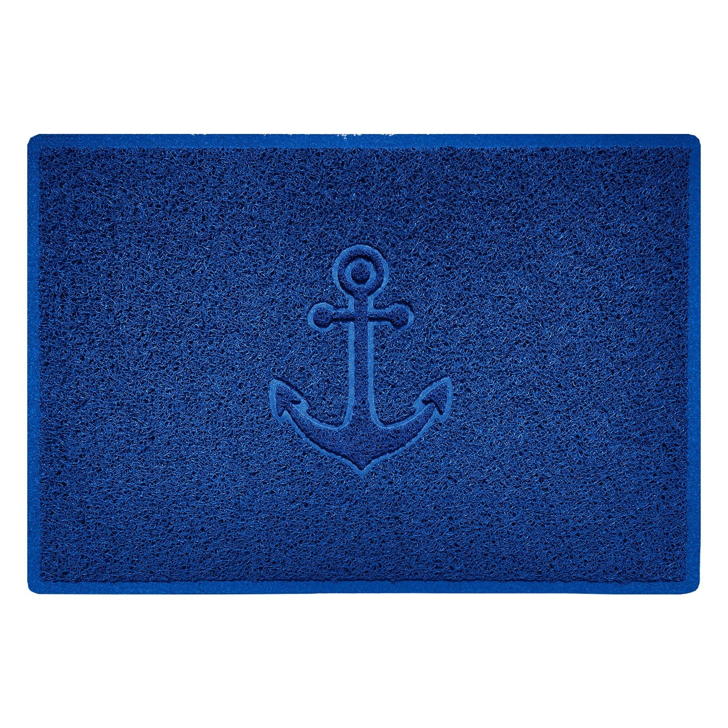 "Anchors Away" Grey Spaghetti Door Mat - plants - express.com