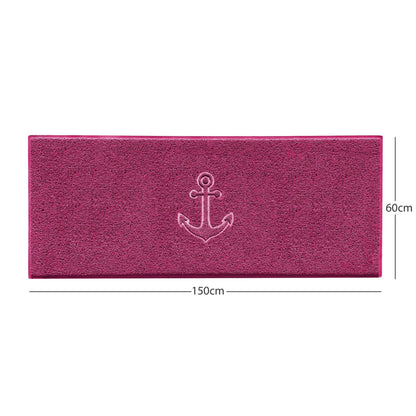 "Anchors Away" Grey Spaghetti Door Mat - plants - express.com
