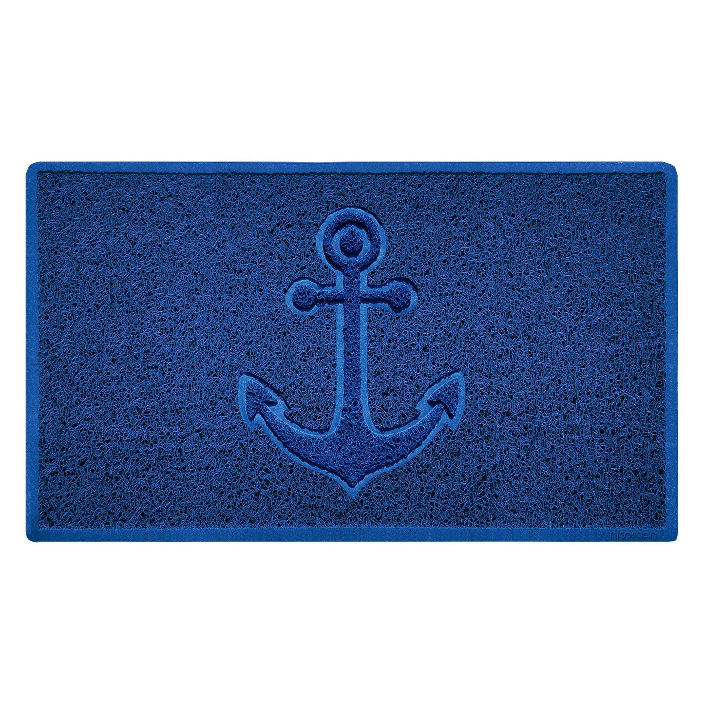 "Anchors Away" Grey Spaghetti Door Mat - plants - express.com