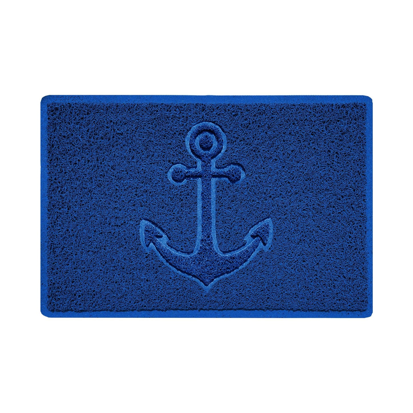 "Anchors Away" Grey Spaghetti Door Mat - plants - express.com