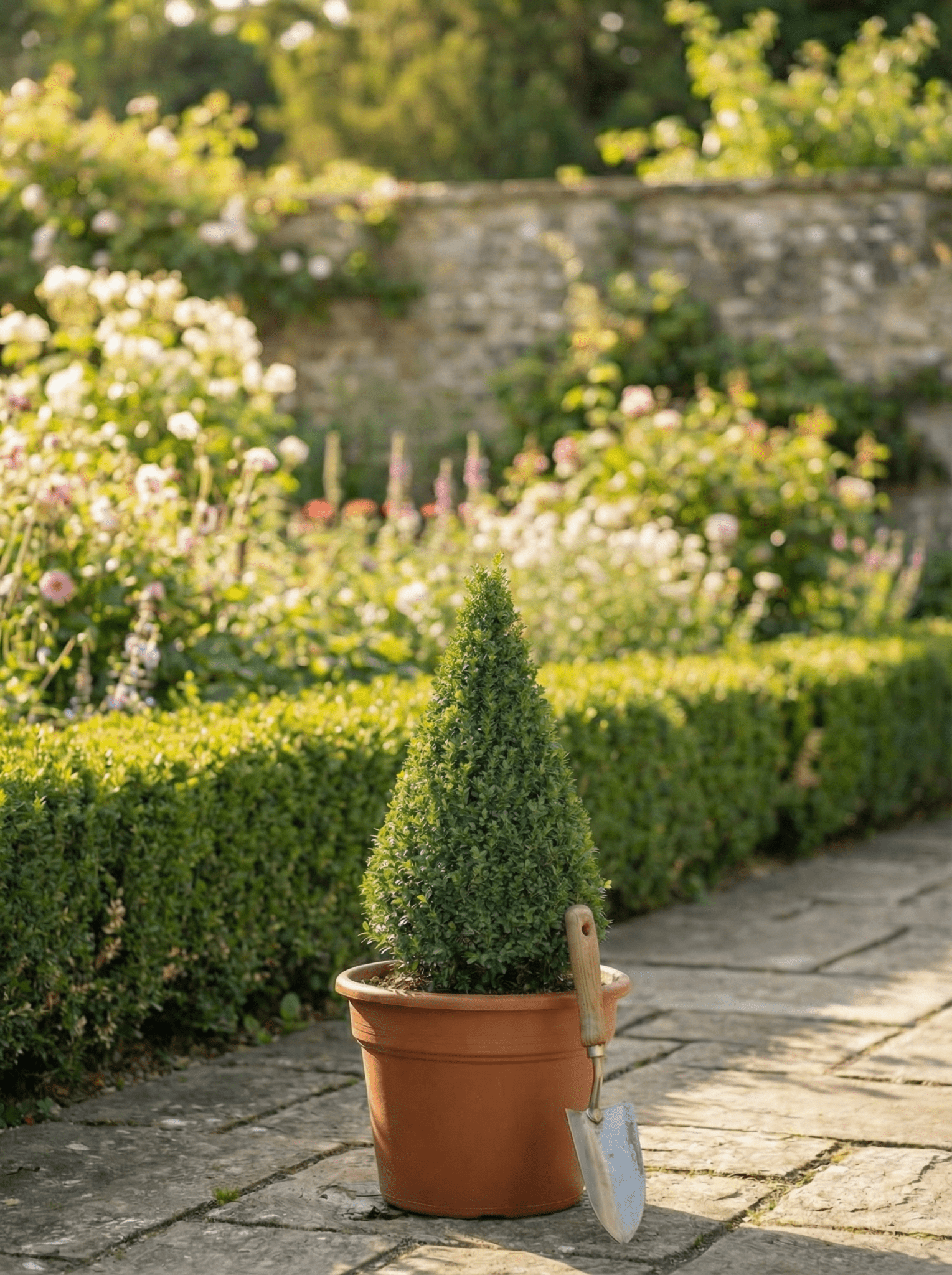 Buxus/Topiary Cone (Buxus Sempervirens) - plants - express.com