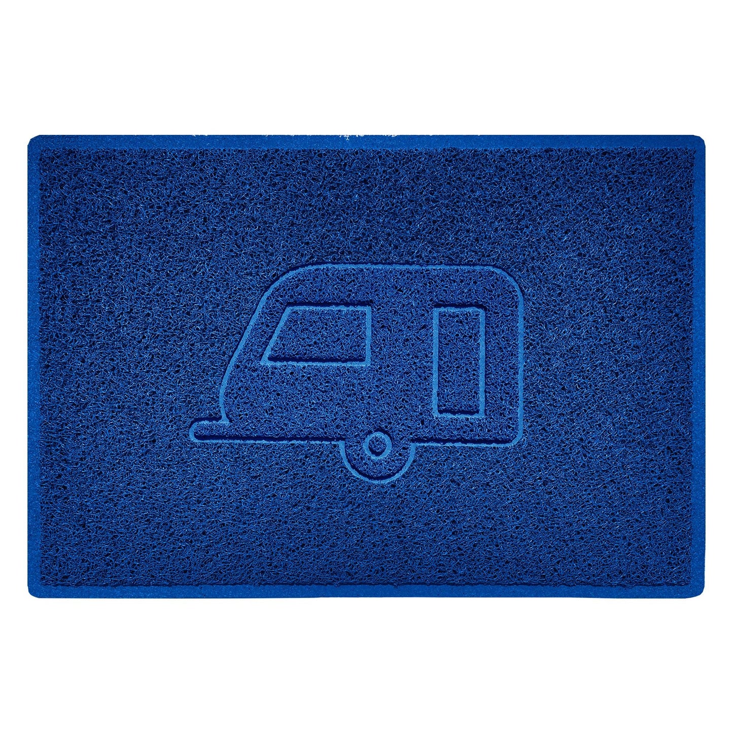 "Caravan" Grey Spaghetti Door Mat - plants - express.com