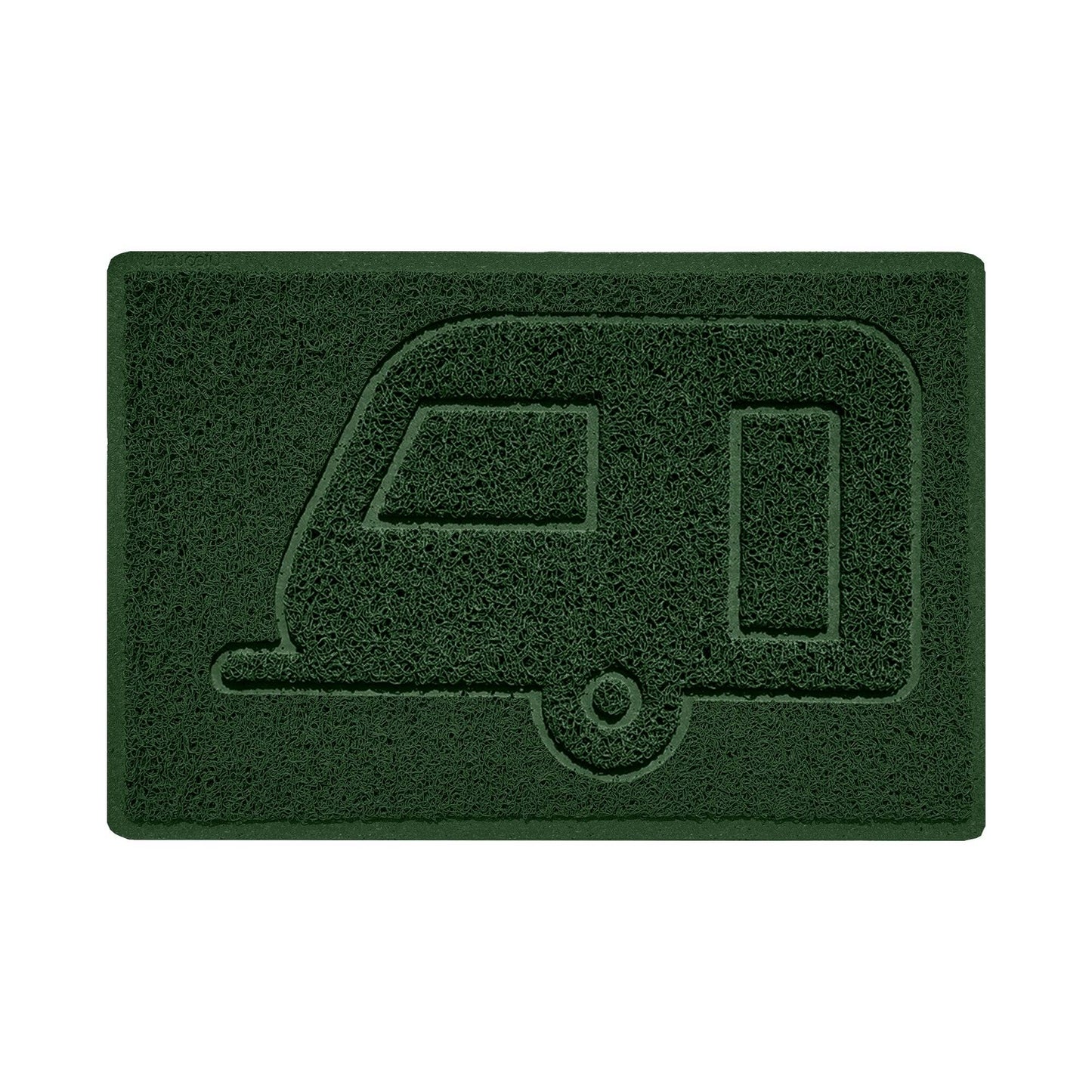 "Caravan" Grey Spaghetti Door Mat - plants - express.com
