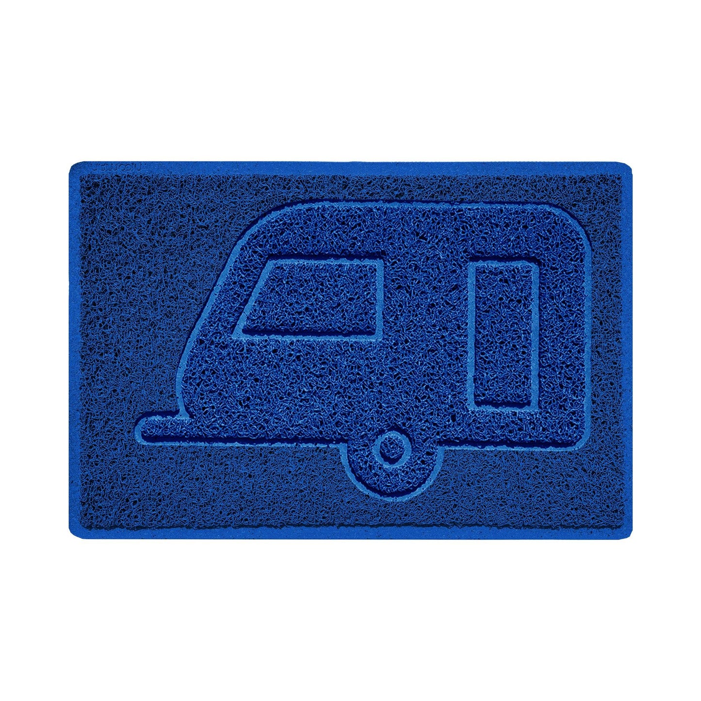 "Caravan" Grey Spaghetti Door Mat - plants - express.com