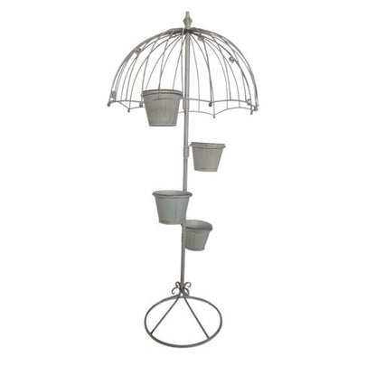 Charming 130CM Cream Metal Garden Planter - Elevate Your Outdoor Space! - plants - express.com