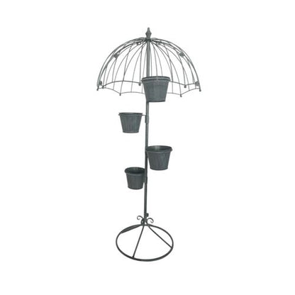 Charming 130CM Grey Metal Garden Planter for Stylish Outdoor Decor - plants - express.com