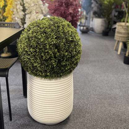 Charming 45cm Artificial Thyme Topiary Ball - Perfect for Any Space! - plants - express.com