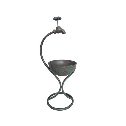 Charming 57CM Green Metal Planter – Perfect for Your Garden Oasis! - plants - express.com